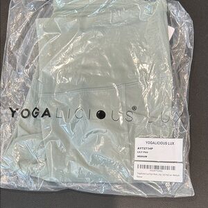 Yogalicious Lux High Waist Leggings in Sage Green